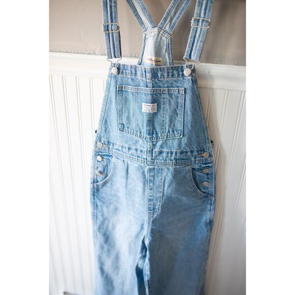 Free People Levi's Vintage Overalls XS NEW - Picture 3 of 4